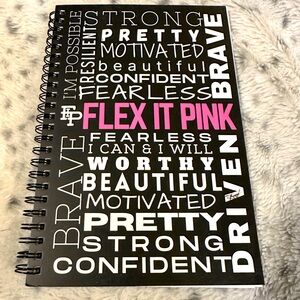 Flex It Pink Motivational Notebook